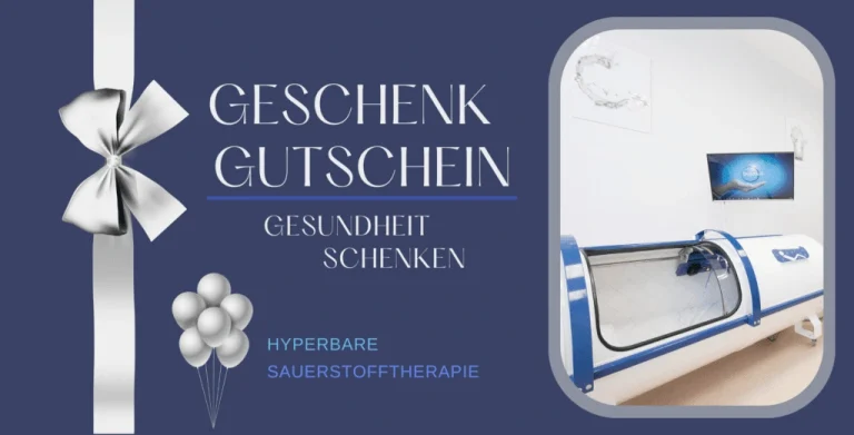 Gutschein hyperbare Sauerstofftherapie HBOT